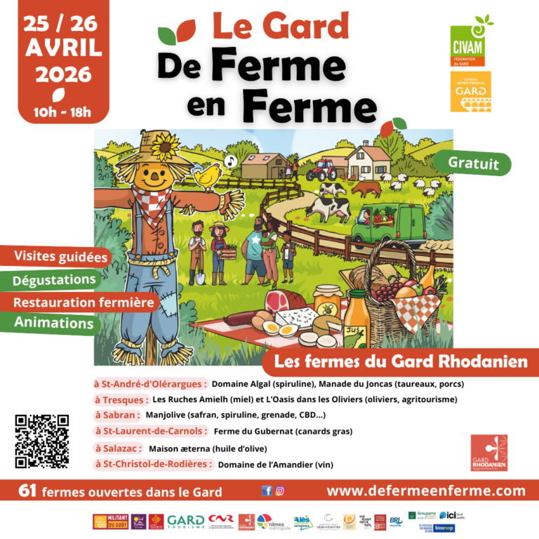 Le Gard de Ferme en Ferme édition 2026