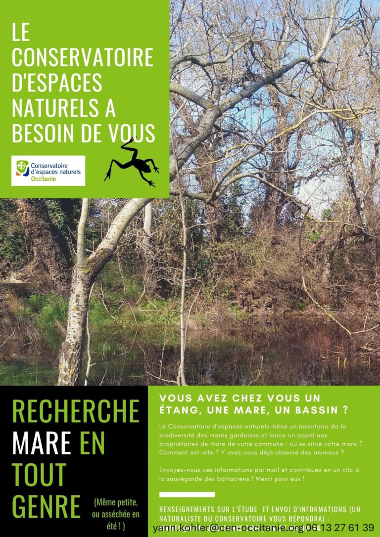 Le conservatoire d&rsquo;espaces naturels a besoin de vous