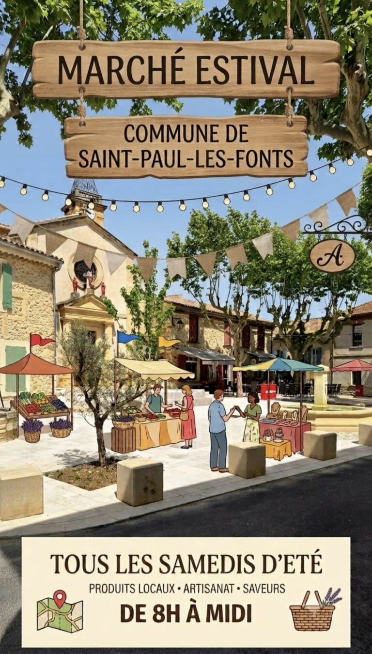 MARCHE ESTIVAL SAINT-PAUL-LES-FONTS